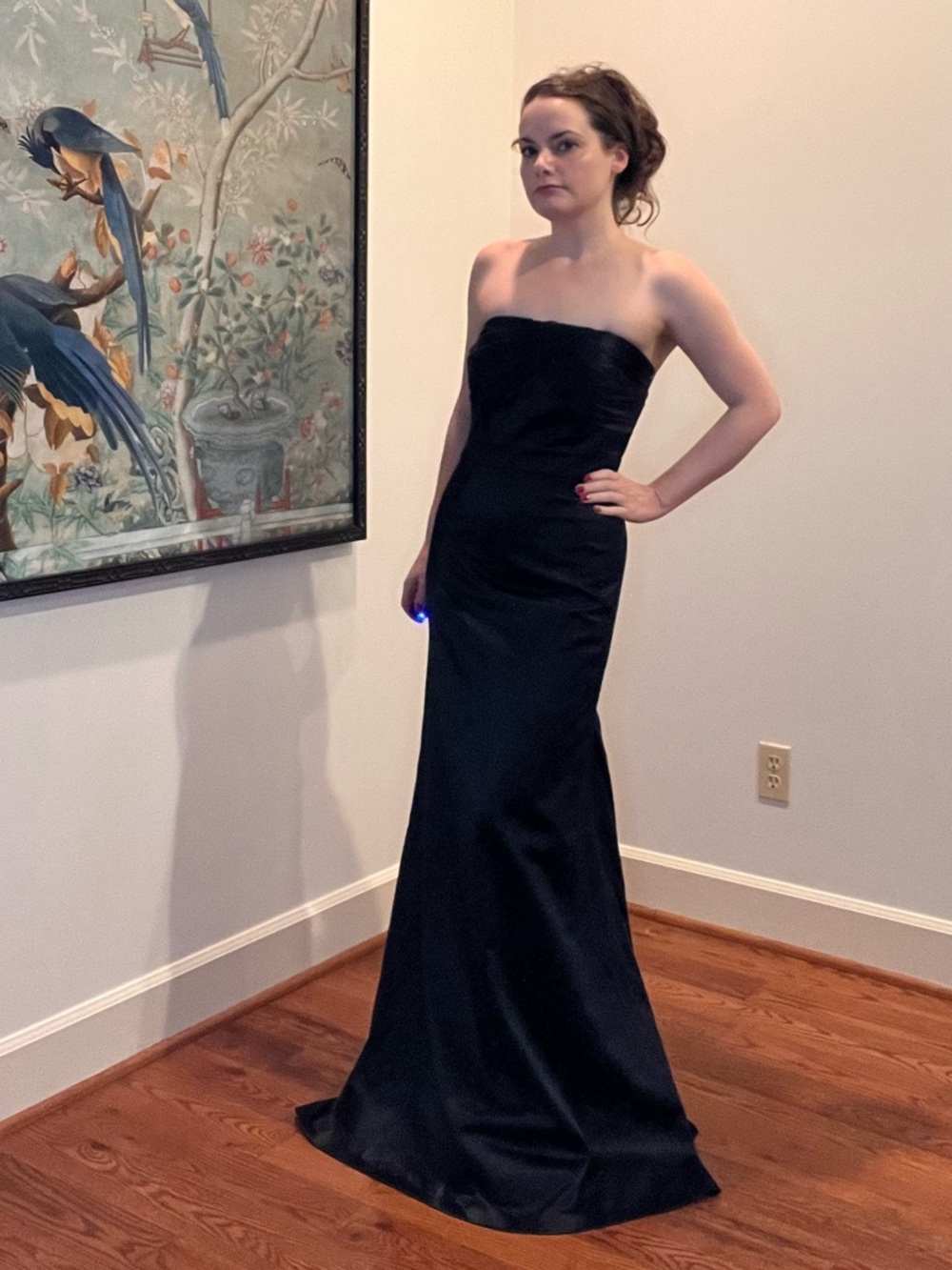 BCBG Elegant Black Evening Gown